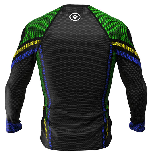 Brazilian Jiu-Jitsu (BJJ) - Training Armor (Men's Rash Guard) Martial Warrior