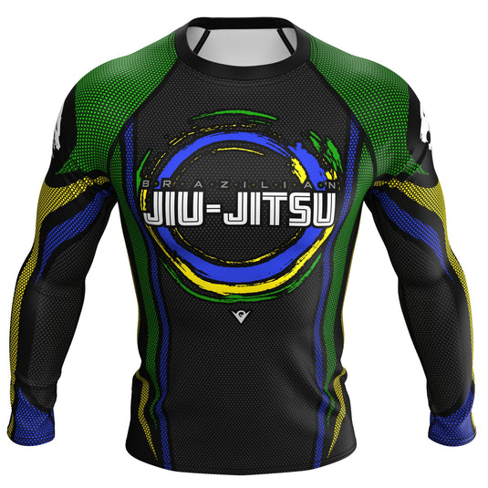 Brazilian Jiu-Jitsu (BJJ) - Training Armor (Men's Rash Guard) Martial Warrior