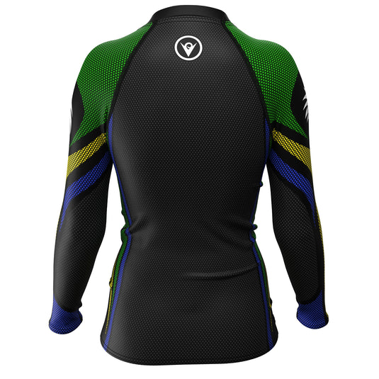 Brazilian Jiu-Jitsu (BJJ) - Training Armor (Girls' Rash Guard) Martial Warrior