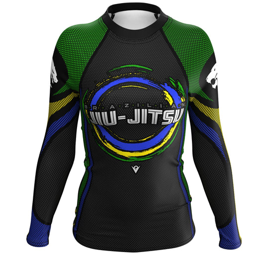 Brazilian Jiu-Jitsu (BJJ) - Training Armor (Girls' Rash Guard) Martial Warrior