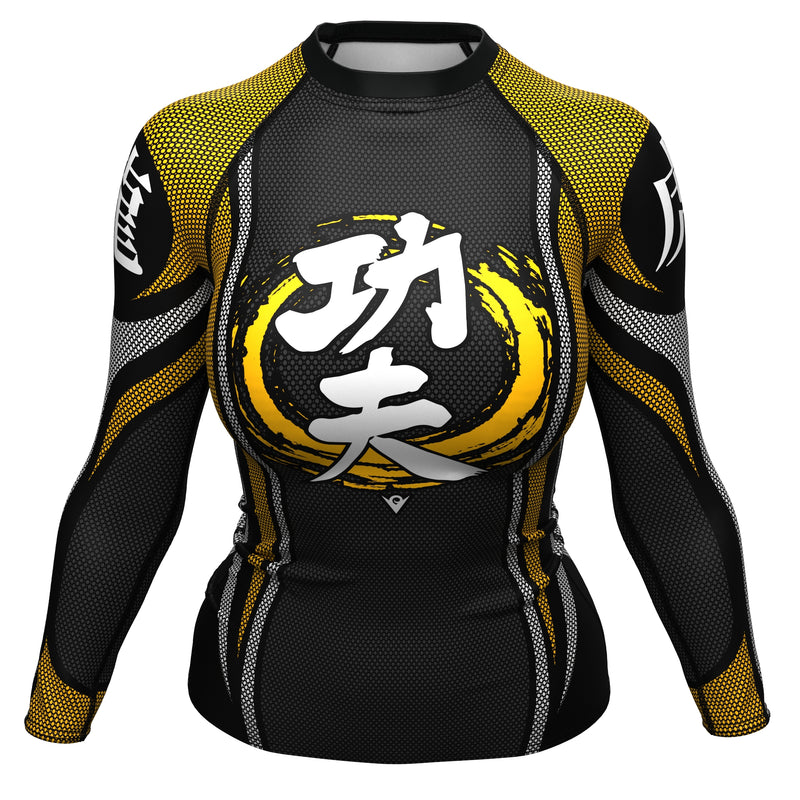 Load image into Gallery viewer, Kung Fu - Training Armor (Women&#39;s Rash Guard) Martial Warrior
