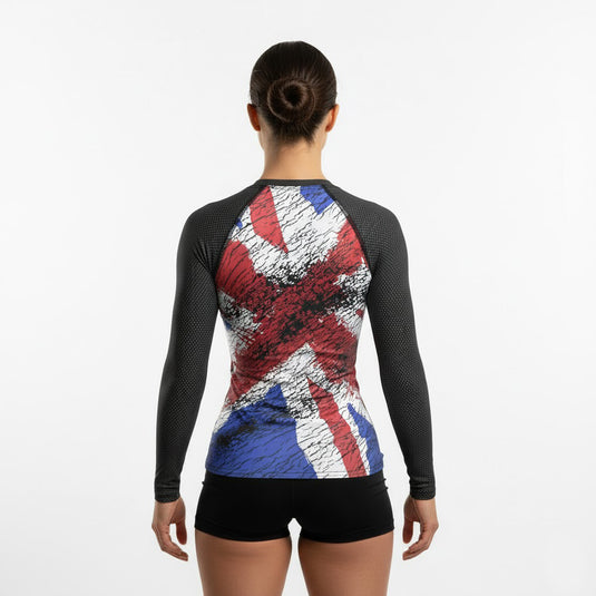United Kingdom (Union Jack Flag) - Urban (Women's Rash Guard) Olympian
