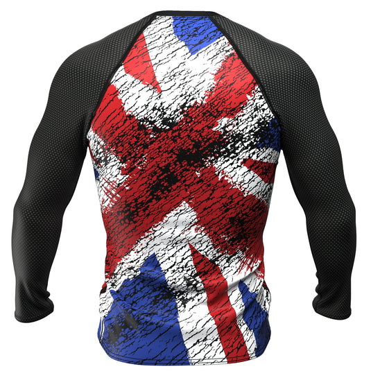 United Kingdom (Union Jack Flag) - Urban (Men's Rash Guard) Olympian