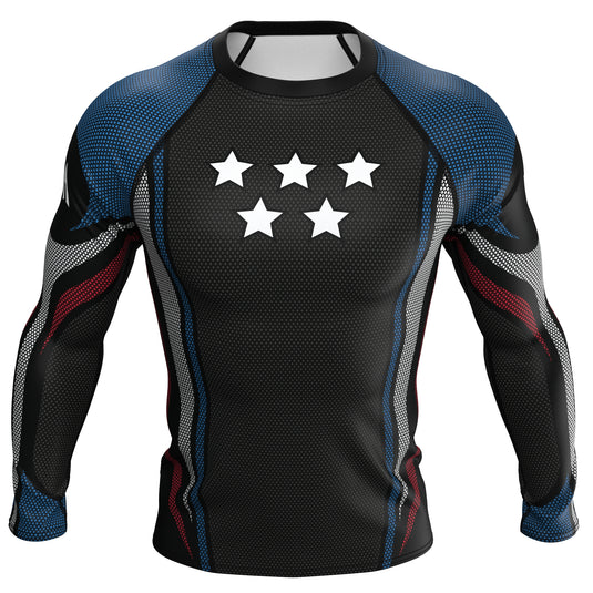 United States - Galaxy (Men's Rash Guard) Olympian