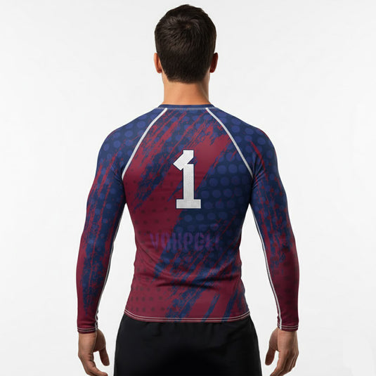 United States - USA 1 - Country Codes (Men's Rash Guard) Olympian