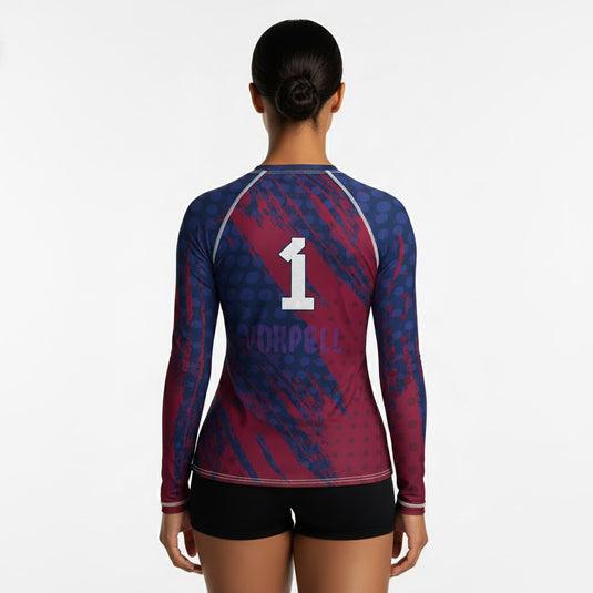 United States - USA 1 - Country Codes (Women's Rash Guard) Olympian