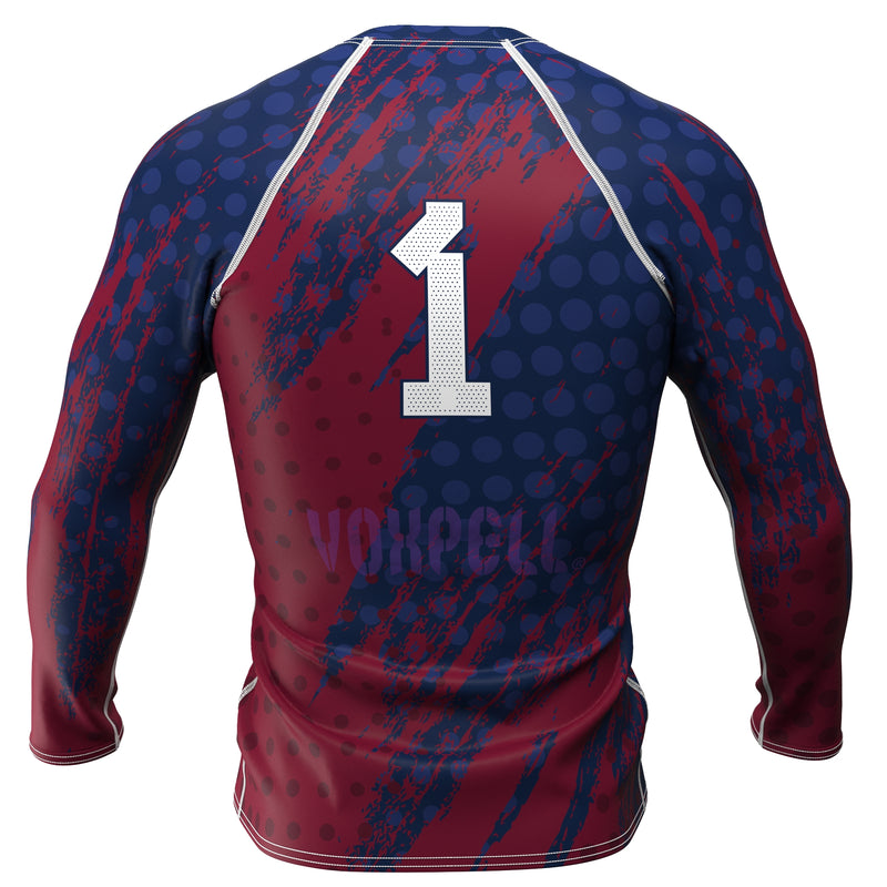 Load image into Gallery viewer, United States - RW&amp;B 1 (Men&#39;s Rash Guard) Olympian
