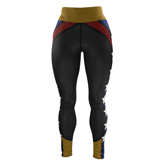 Venezuela - Galaxy (Women's Yoga Pants) Olympian