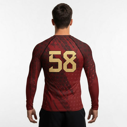 Venezuela - VEN 58 - Country Codes (Men's Rash Guard) Olympian