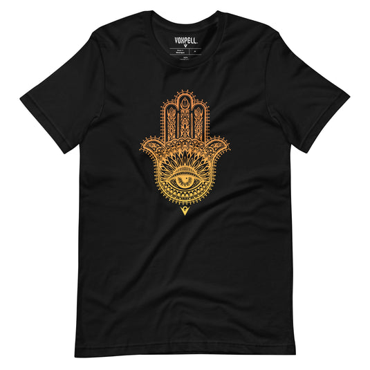 The Hamsa Tee (Men's Crew-neck T-shirt) Yoga Bliss