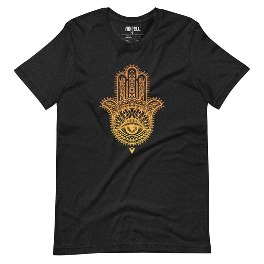 The Hamsa Tee (Men's Crew-neck T-shirt) Yoga Bliss