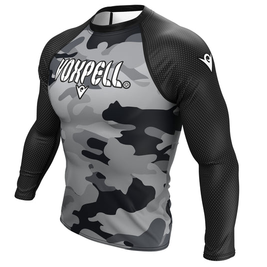 Ash Camo (Men's Rash Guard) Excelsior
