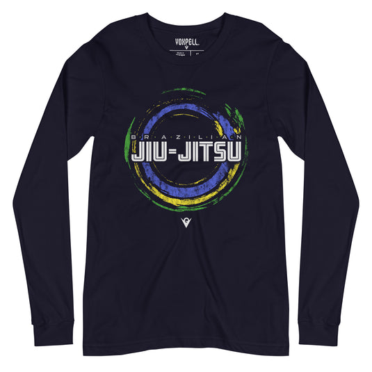 Brazilian Jiu-Jitsu (BJJ) (Unisex Long-sleeve T-shirt) Martial Warrior