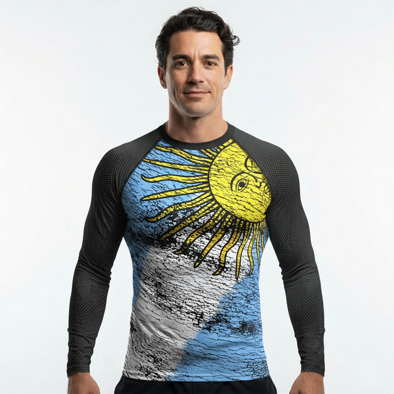 Load image into Gallery viewer, Argentina - Urban (Men&#39;s Rash Guard) Olympian
