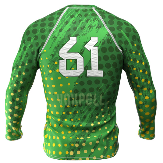 Australia - AUS 61 - Country Codes (Men's Rash Guard) Olympian