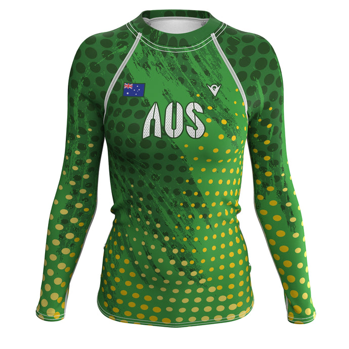 Australia - AUS 61 - Country Codes (Girls' Rash Guard) Olympian