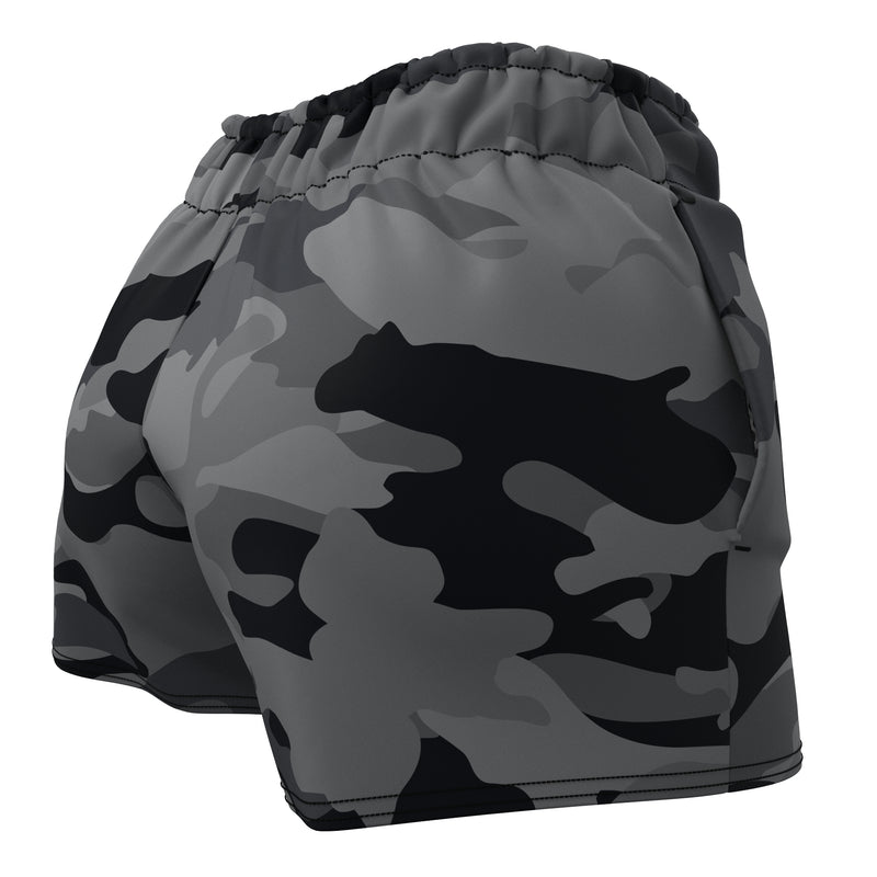 Load image into Gallery viewer, Ash Camo (Women&#39;s Sports Shorts - Recycled Polyester) Excelsior/Urban
