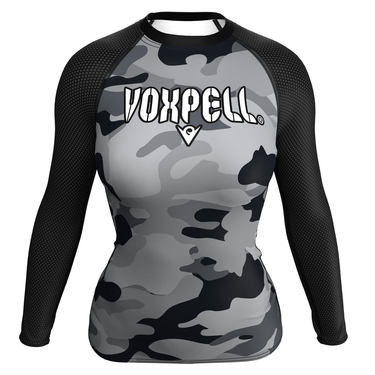 Ash Camo (Women&#39;s Rash Guard) Excelsior