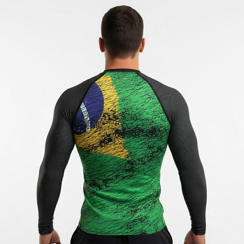 Load image into Gallery viewer, Brazil (Brasil) - Urban (Men&#39;s Rash Guard) Olympian
