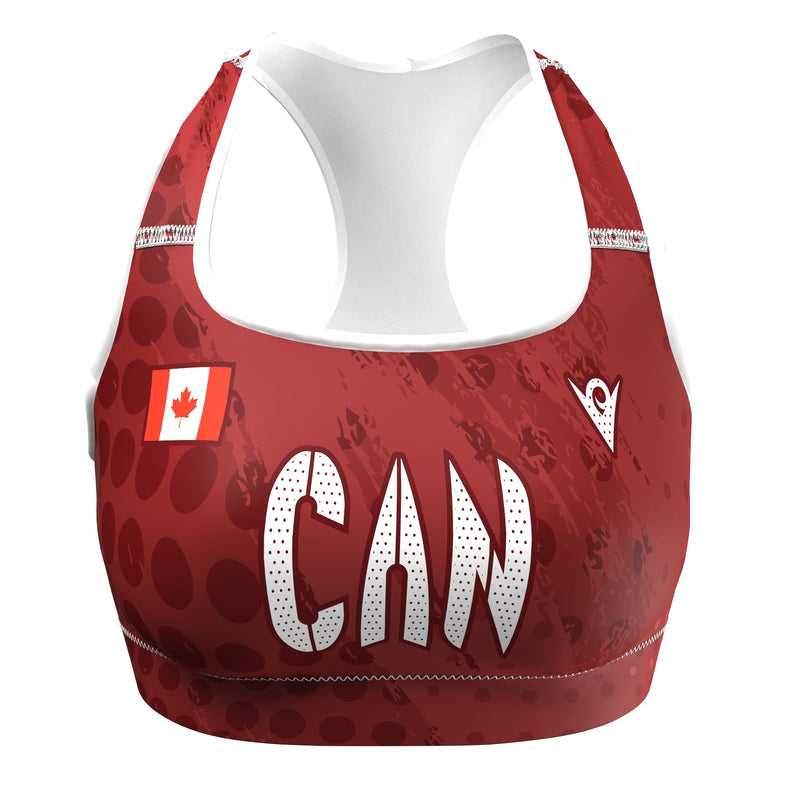 Load image into Gallery viewer, Canada - CAN 1 - Country Codes (Sports Bra) Olympian
