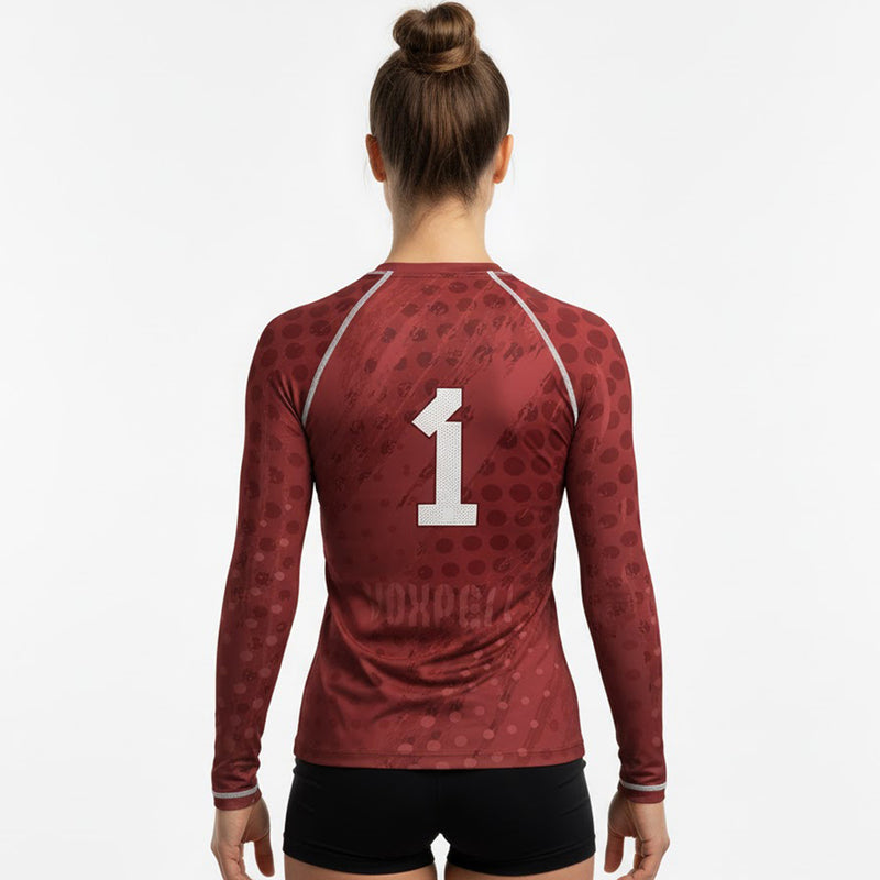 Load image into Gallery viewer, Canada - CAN 1 - Country Codes (Women&#39;s Rash Guard) Olympian

