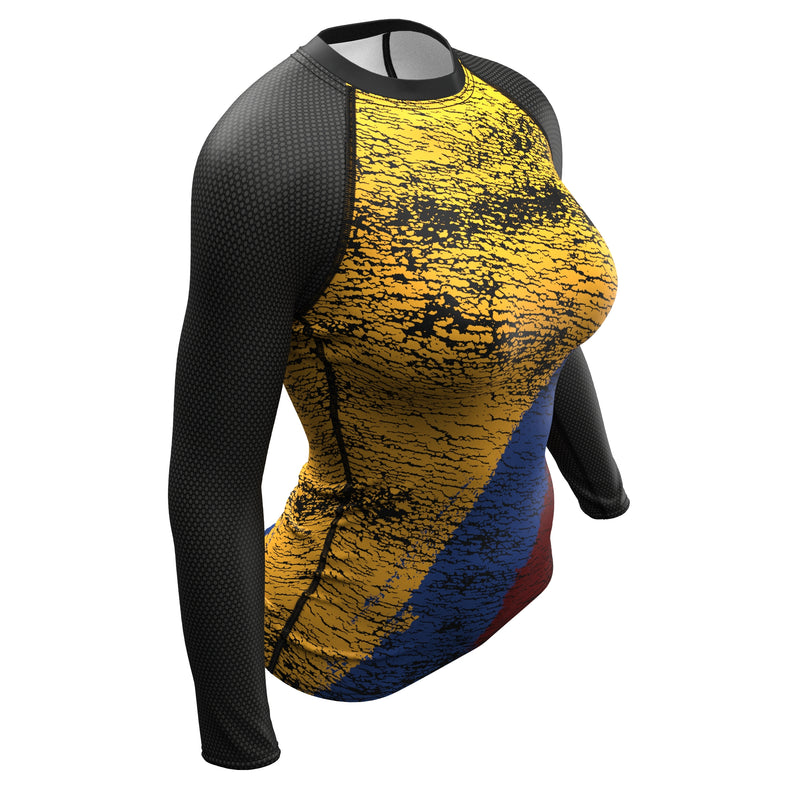 Load image into Gallery viewer, Colombia - Urban (Women&#39;s Rash Guard) Olympian
