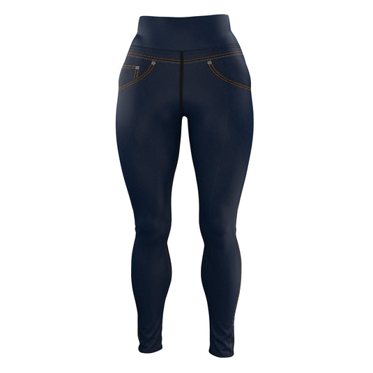 Denim Glow (Women's Yoga Pants) Yoga Bliss/Urban