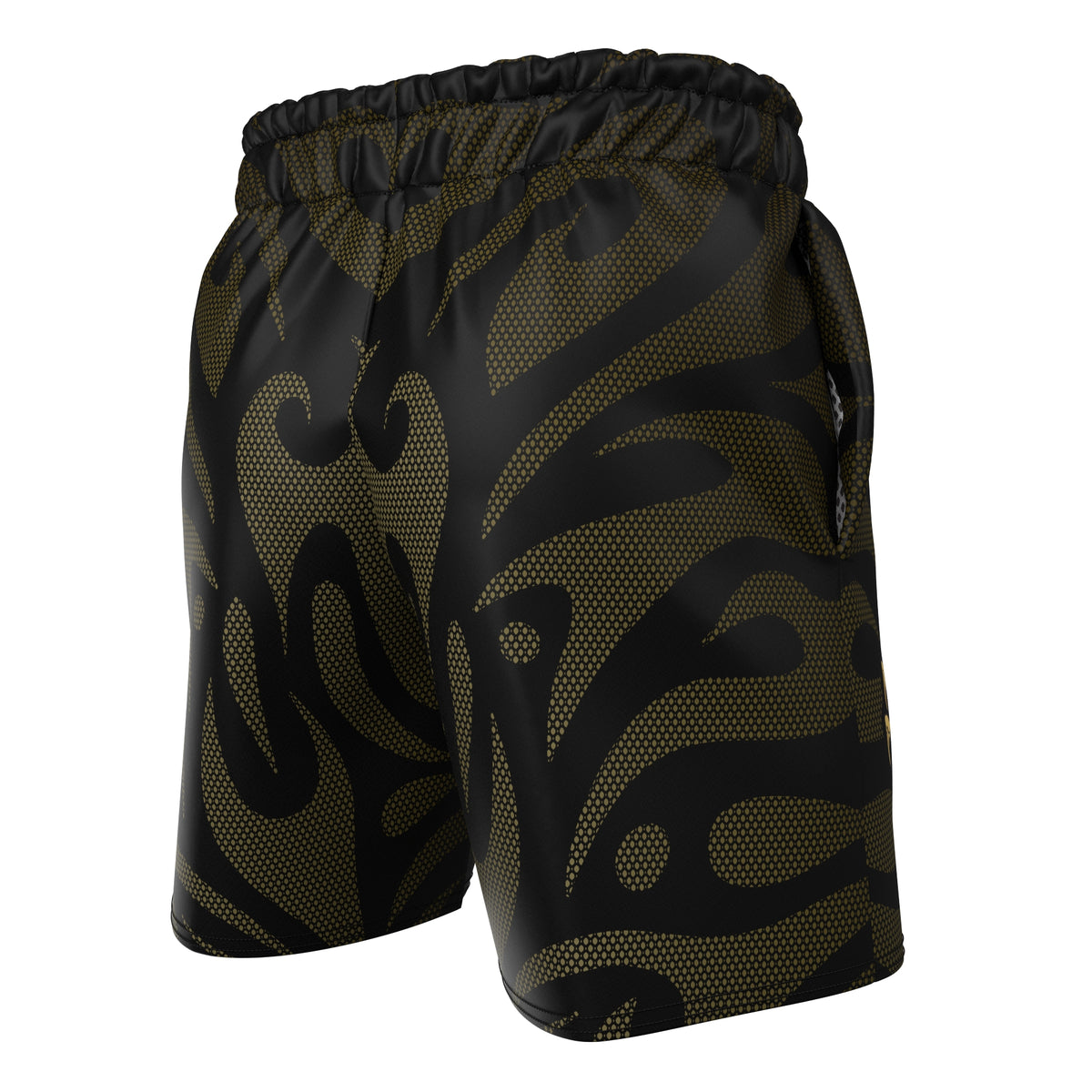 Voxpell Dragon Warrior (Men&#39;s Sports Shorts - Recycled Polyester) Martial Warrior