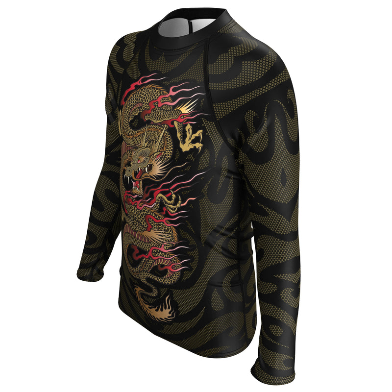 Load image into Gallery viewer, Voxpell Dragon Warrior (Boys&#39; Rash Guard) Martial Warrior
