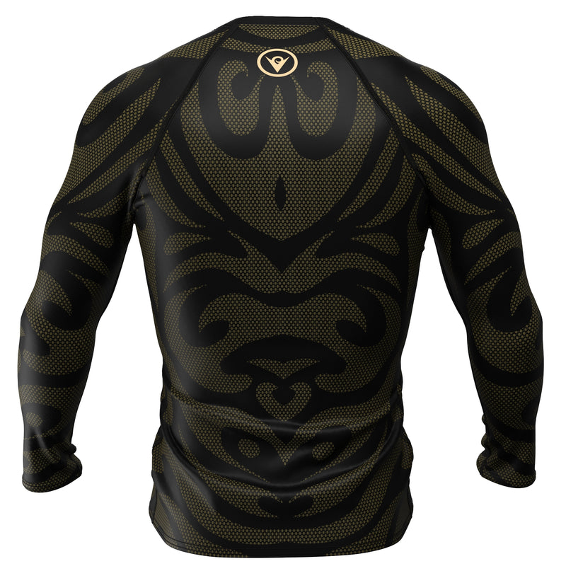 Load image into Gallery viewer, Voxpell Dragon Warrior (Men&#39;s Rash Guard) Martial Warrior
