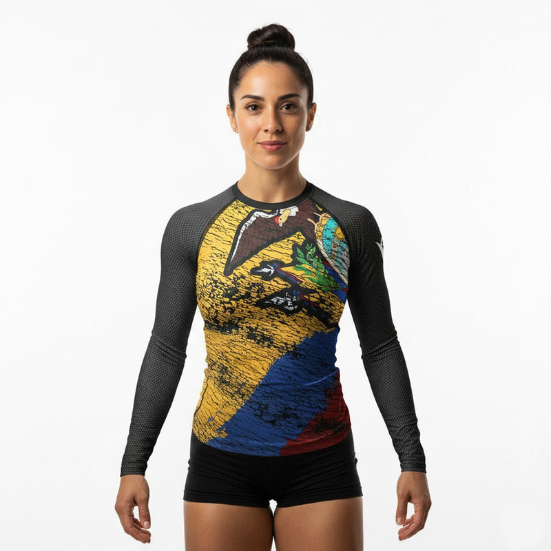 Load image into Gallery viewer, Ecuador - Urban (Women&#39;s Rash Guard) Olympian

