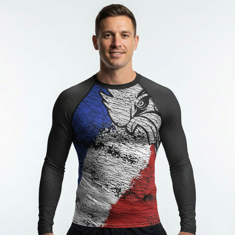 Load image into Gallery viewer, France - Urban (Men&#39;s Rash Guard) Olympian
