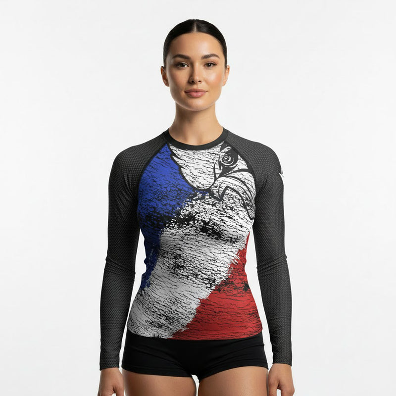 Load image into Gallery viewer, France - Urban (Women&#39;s Rash Guard) Olympian
