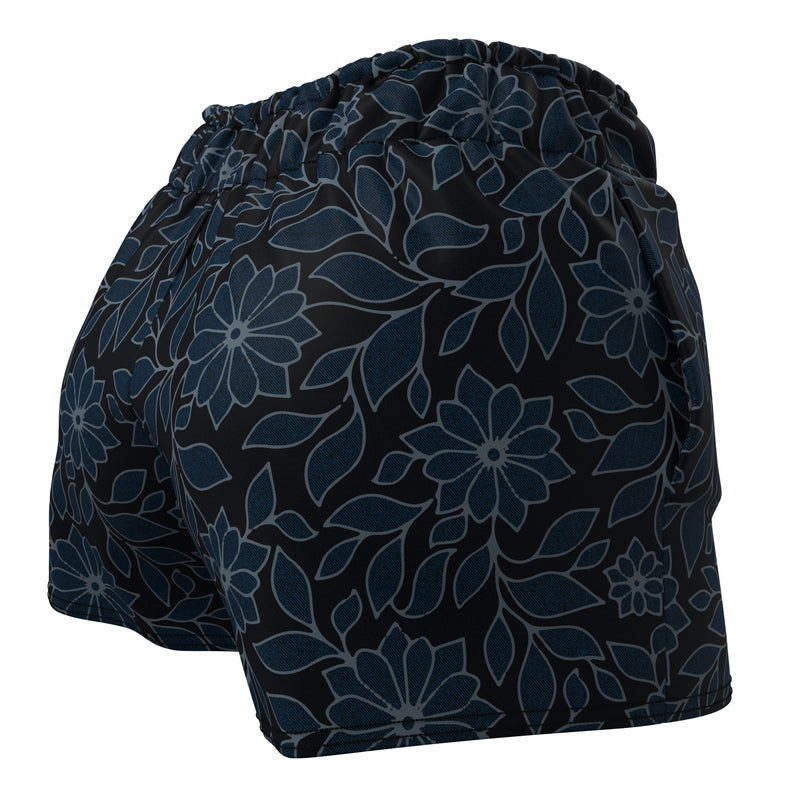 Load image into Gallery viewer, Floral Elegance (Women&#39;s Sports Shorts - Recycled Polyester) Yoga Bliss/Urban

