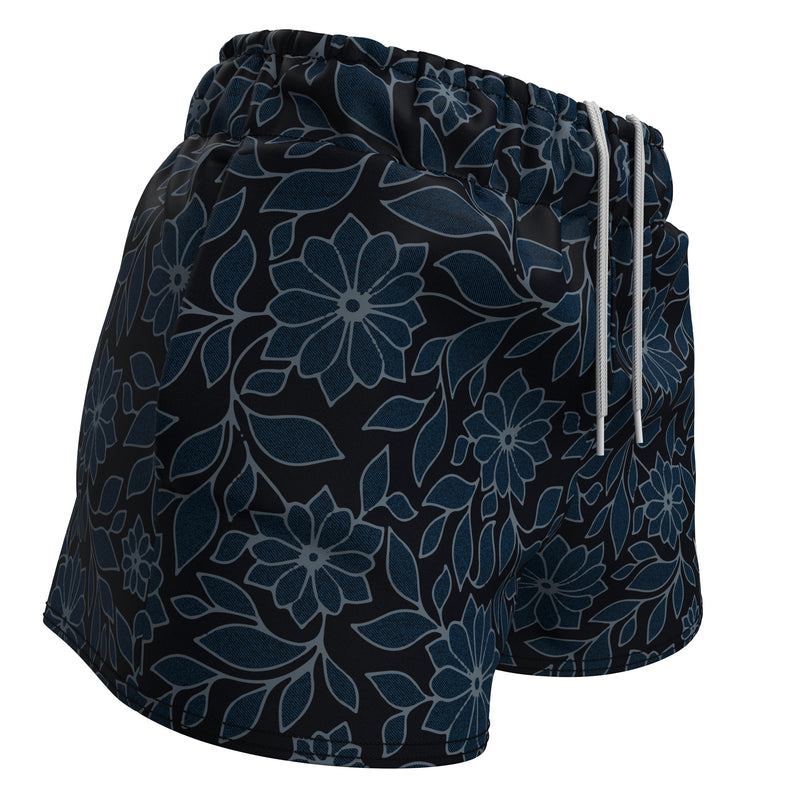 Load image into Gallery viewer, Floral Elegance (Women&#39;s Sports Shorts - Recycled Polyester) Yoga Bliss/Urban
