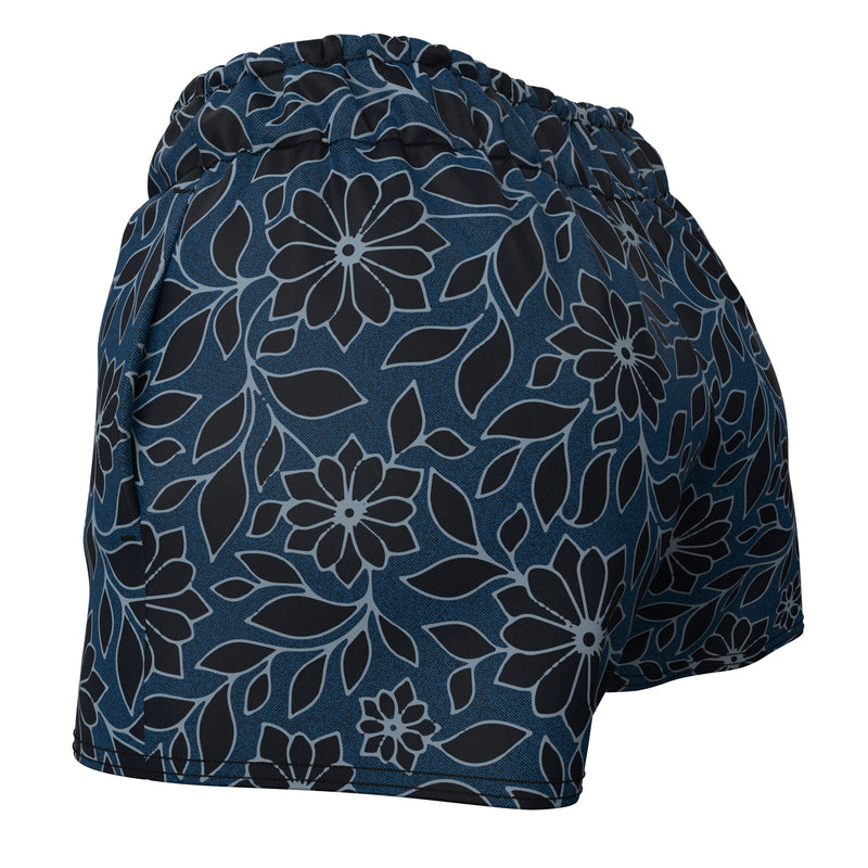 Load image into Gallery viewer, Floral Elegance (Women's Sports Shorts - Recycled Polyester) Yoga Bliss/Urban
