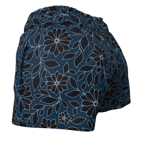 Floral Elegance (Women's Sports Shorts - Recycled Polyester) Yoga Bliss/Urban