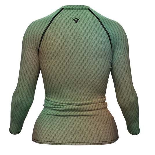 Voxpell Flying Dragon (Women's Rash Guard) Martial Warrior