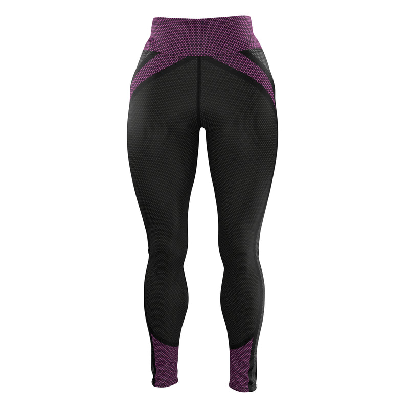 Load image into Gallery viewer, Voxpell Galaxy (Fuchsia/Grey) (Women&#39;s Yoga Pants) Excelsior
