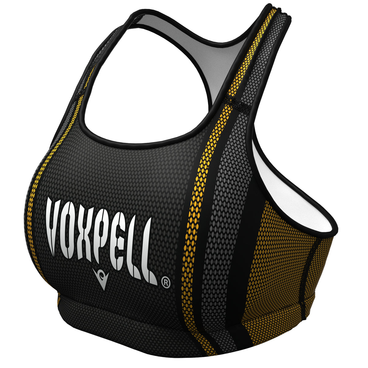 Voxpell Galaxy (Yellow/Grey) (Sports Bra) Excelsior