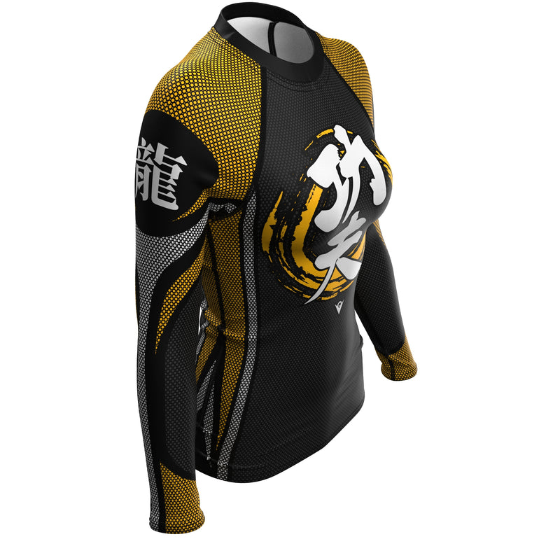 Load image into Gallery viewer, Kung Fu - Training Armor (Girls&#39; Rash Guard) Martial Warrior
