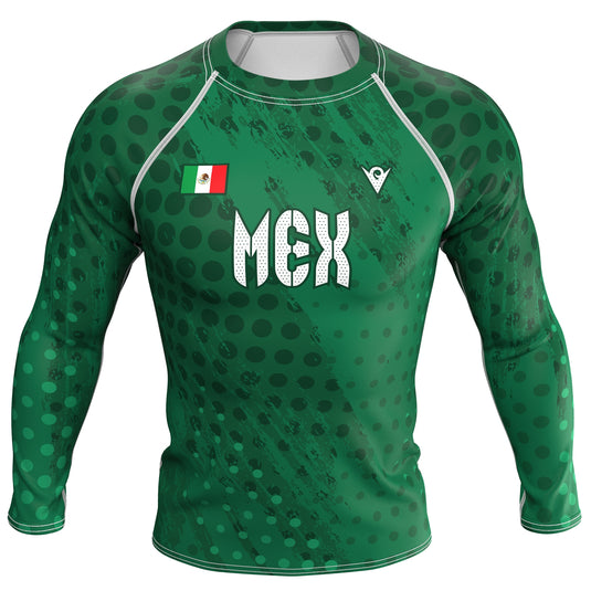 México - Verde 52 (Men's Rash Guard) Olympian