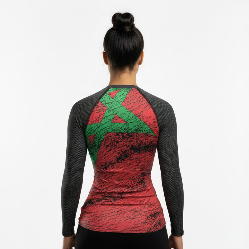 Load image into Gallery viewer, Morocco - Urban (Women&#39;s Rash Guard) Olympian
