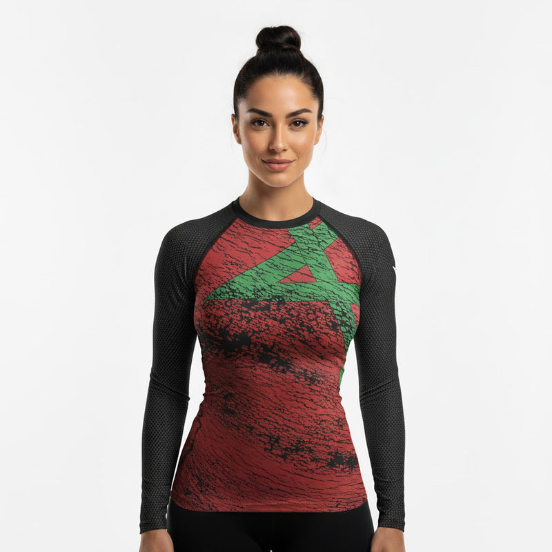 Load image into Gallery viewer, Morocco - Urban (Women&#39;s Rash Guard) Olympian
