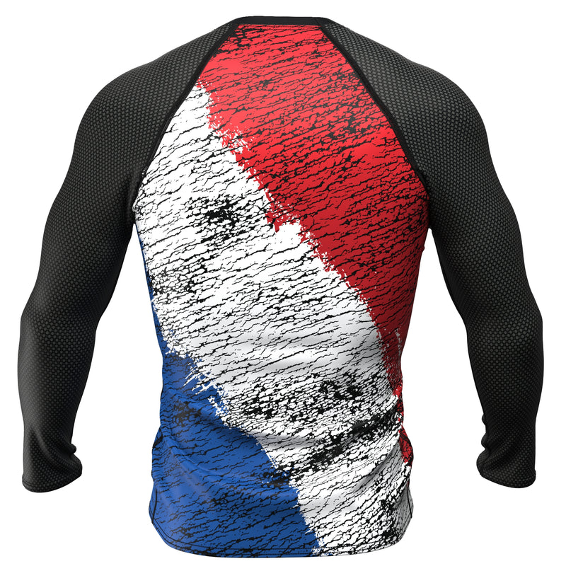 Load image into Gallery viewer, Netherlands (Nederland - Vlag) - Urban (Men&#39;s Rash Guard) Olympian
