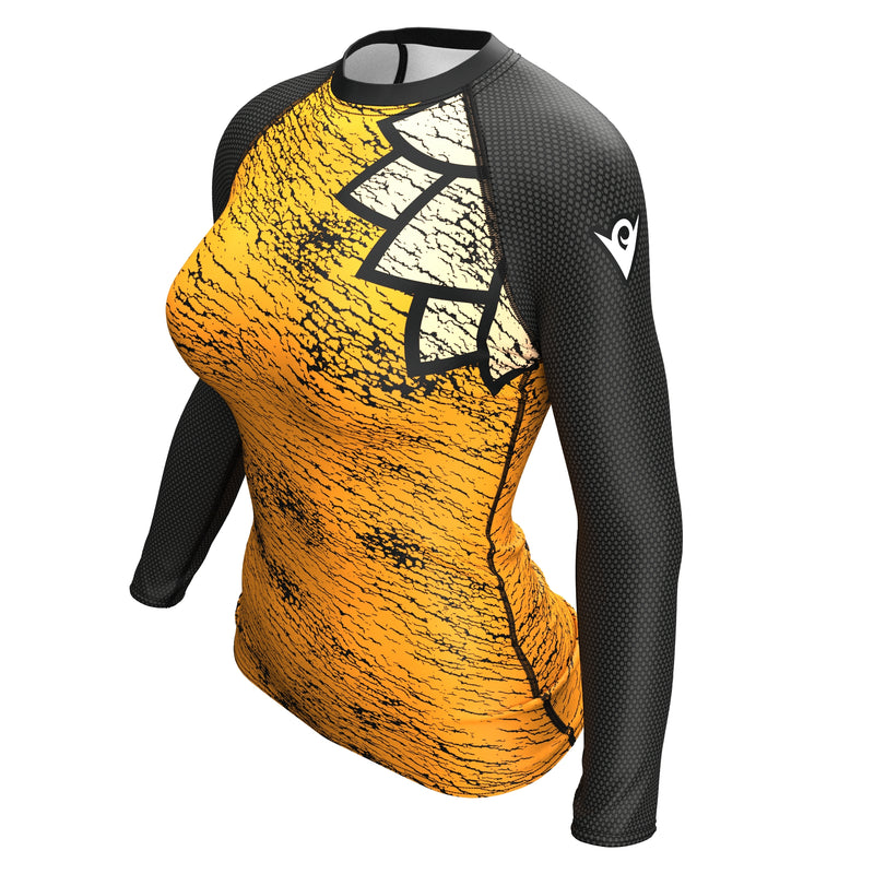 Load image into Gallery viewer, Netherlands (Nederland - Oranje) - Urban (Women&#39;s Rash Guard) Olympian
