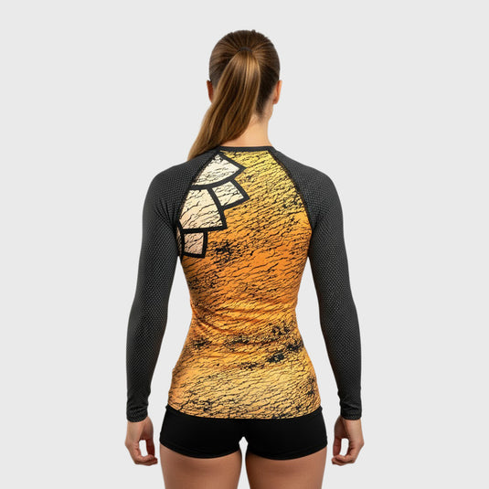 Netherlands (Nederland - Oranje) - Urban (Women's Rash Guard) Olympian