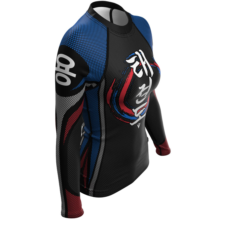 Load image into Gallery viewer, Taekwondo - Training Armor (Girls&#39; Rash Guard) Martial Warrior
