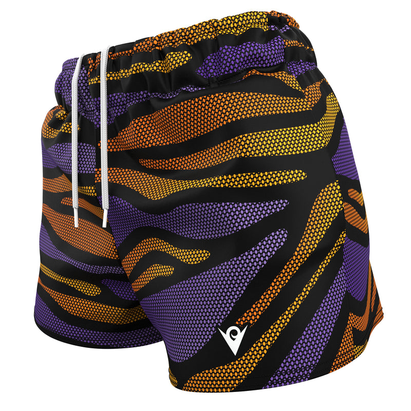 Load image into Gallery viewer, Tigerdelic (Women's Sports Shorts - Recycled Polyester)
