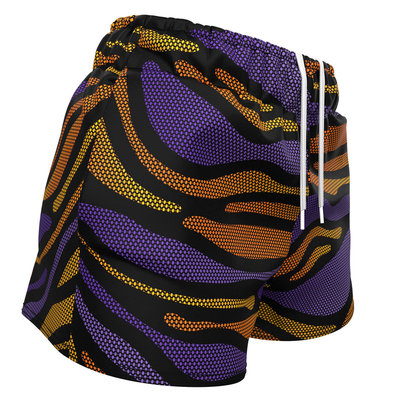 Load image into Gallery viewer, Tigerdelic (Women's Sports Shorts - Recycled Polyester)
